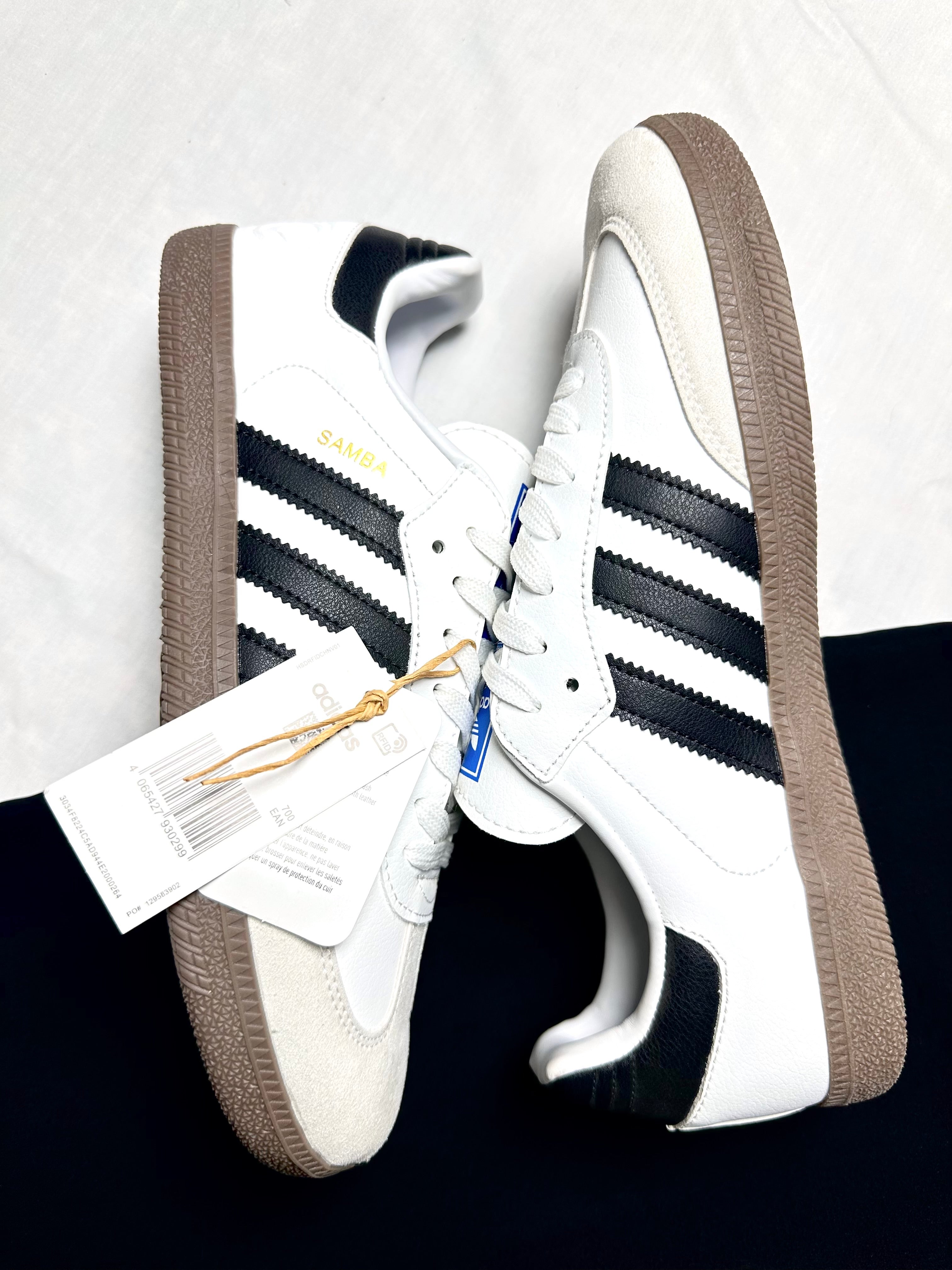 SAMBA-WHITE BLACK GUM